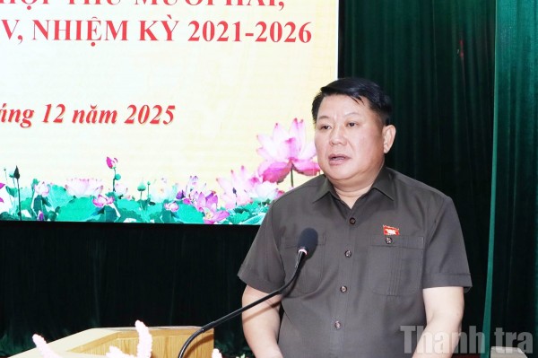 Phó Bí thư Tỉnh ủy Sơn La tiếp xúc cử tri xã Quỳnh Nhai